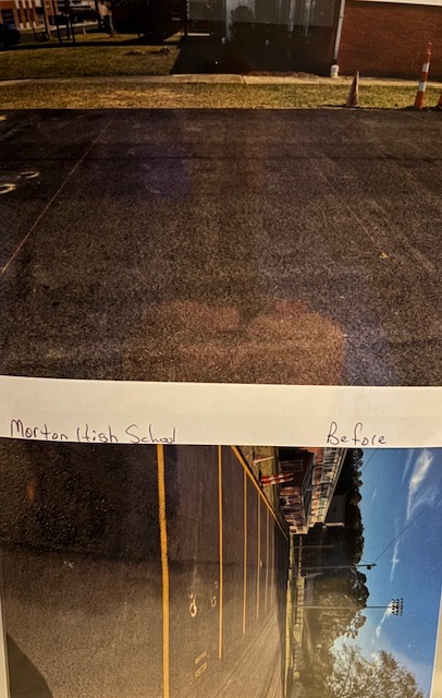 Parking lot striping project 3